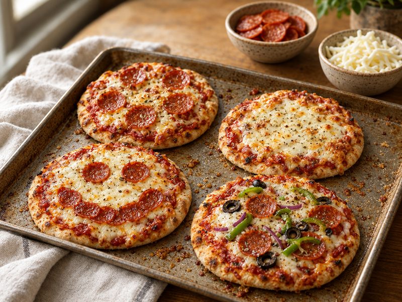 Pizza Friday: Pita Pizzas