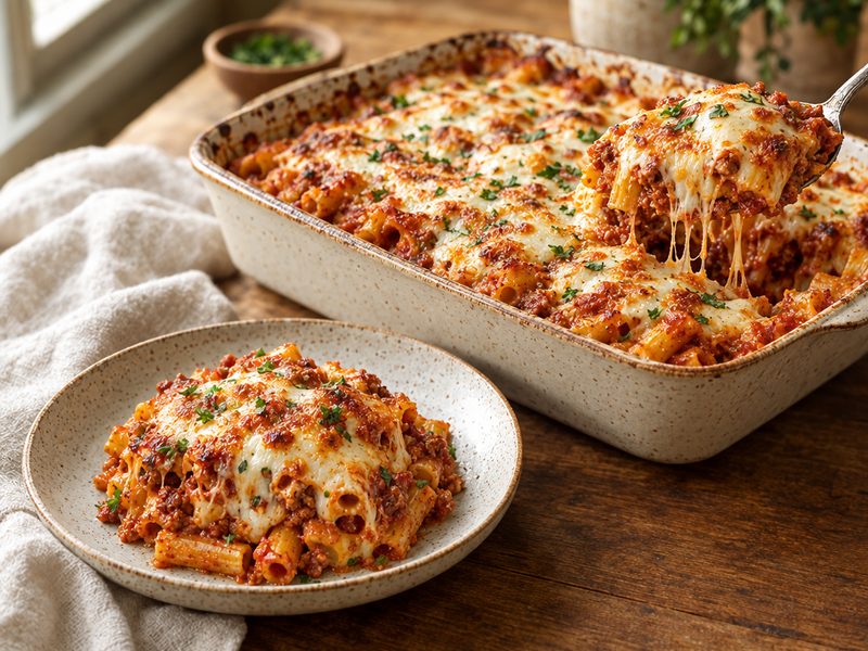 Big-Batch Baked Ziti