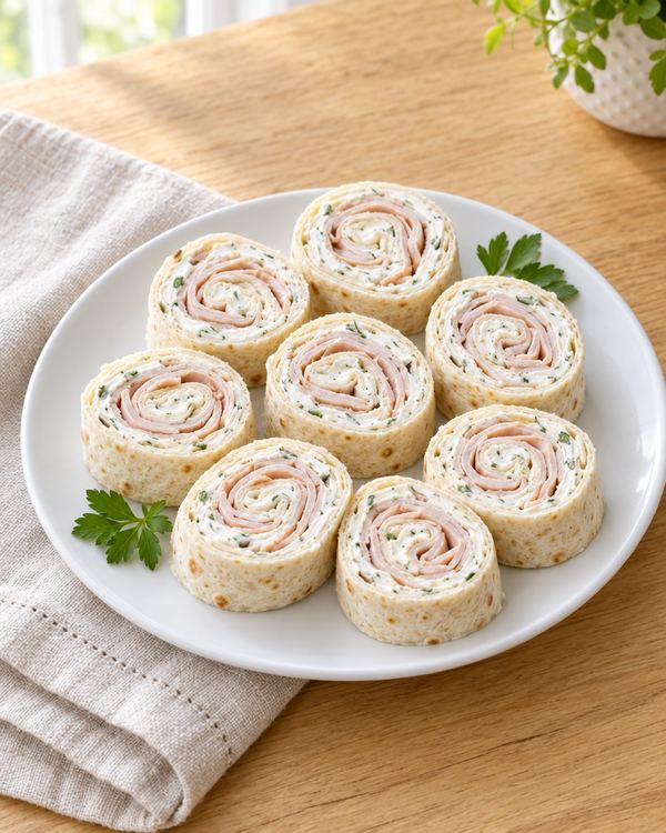 Turkey Pinwheels, an easy after-school snack