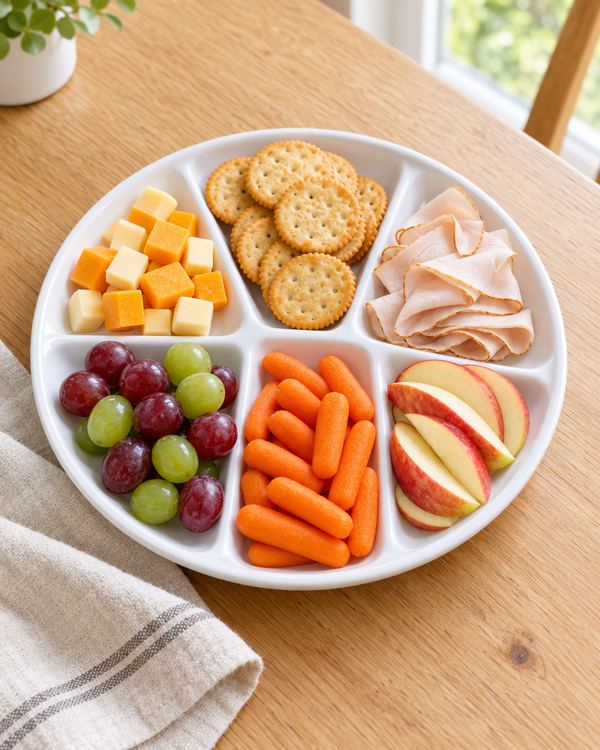 5-Minute Snack Plate, an easy after-school snack